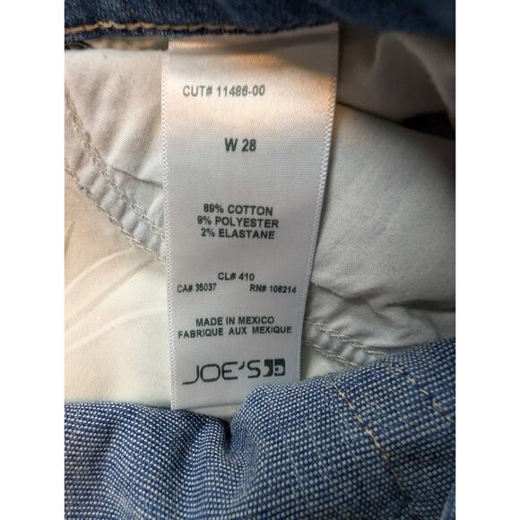 Joe'sJeans Womens 28* Jeans Distressed Whiskered Denim Y2K 90s Grunge Boho - Picture 8 of 9